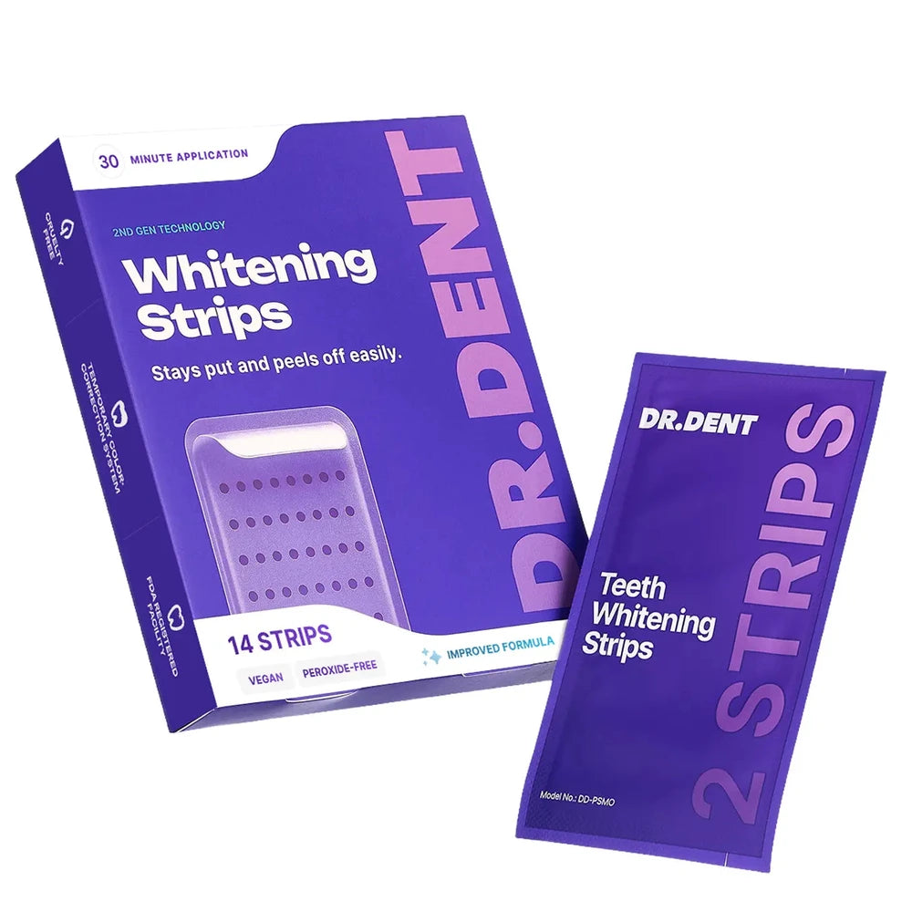 DRDENT Purple Teeth Whitening Strips